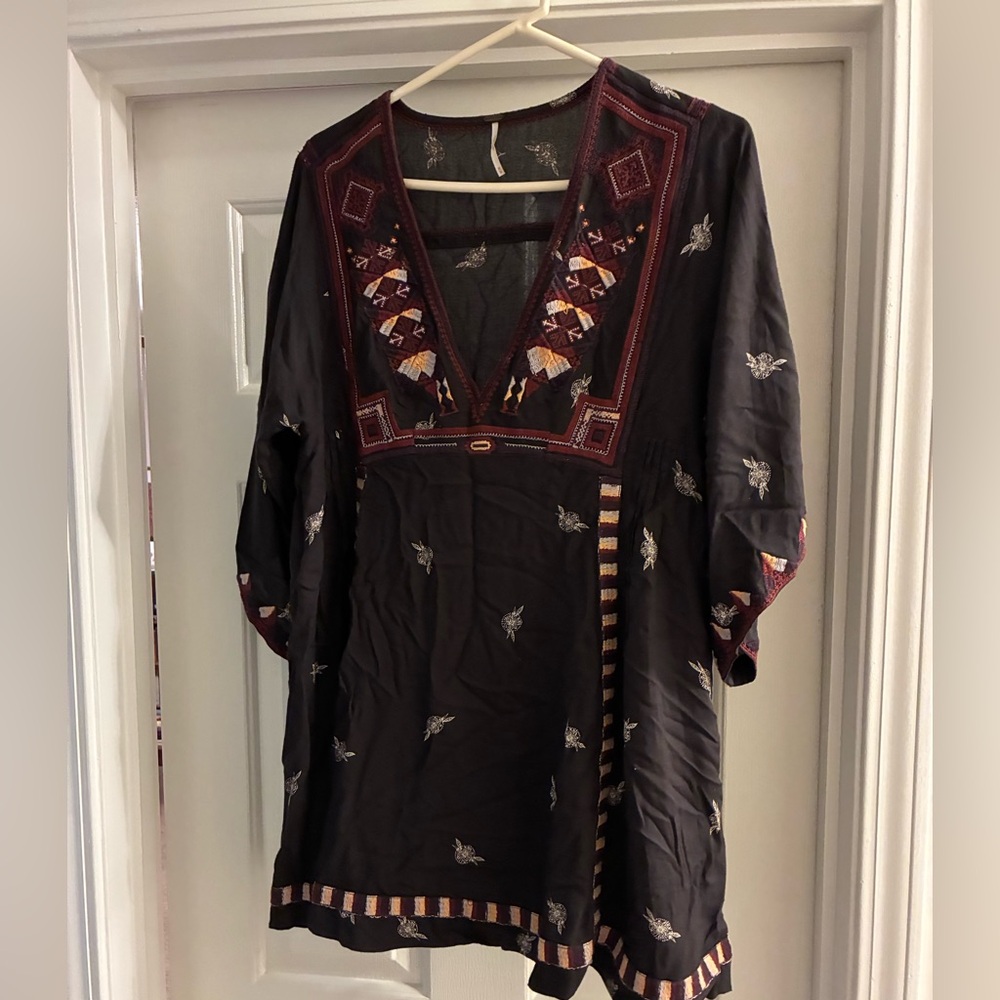 Free People Embroidered Dress